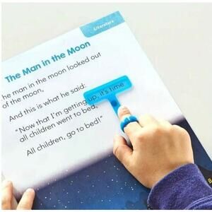 Guided Reading Support Finger Trackers for Dyslexia & Attention Challenges (NWT)